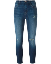 Женские темно-бирюзовые джинсы от J Brand