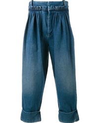 Мужские темно-бирюзовые джинсы от J.W.Anderson