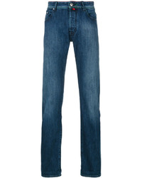 Мужские темно-бирюзовые джинсы от Jacob Cohen