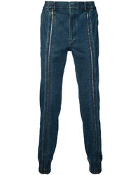 Мужские темно-бирюзовые джинсы от Juun.J