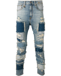 Мужские темно-бирюзовые джинсы от R 13