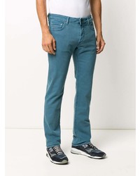 Мужские темно-бирюзовые джинсы от Hand Picked
