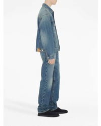 Мужские темно-бирюзовые джинсы от Burberry