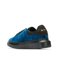 Женские темно-бирюзовые замшевые низкие кеды от Invicta