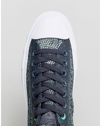 Мужские темно-бирюзовые кеды от Converse