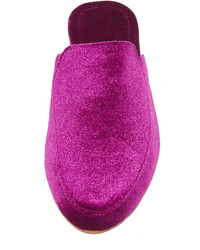 Темно-бирюзовые сабо от Mystique