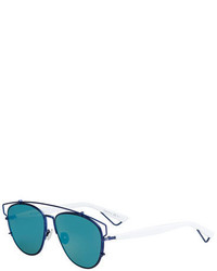 Темно-бирюзовые солнцезащитные очки