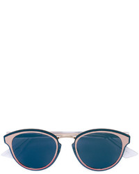 Женские темно-бирюзовые солнцезащитные очки от Christian Dior