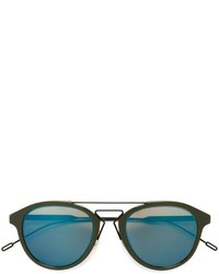 Мужские темно-бирюзовые солнцезащитные очки от Christian Dior