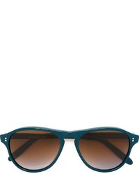 Женские темно-бирюзовые солнцезащитные очки от Cutler & Gross