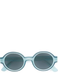 Женские темно-бирюзовые солнцезащитные очки от Mykita