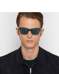 Мужские темно-бирюзовые солнцезащитные очки от The Row