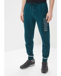 Мужские темно-бирюзовые спортивные штаны от Puma
