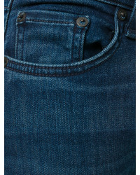 Темно-бирюзовые хлопковые джинсы скинни от Rag & Bone