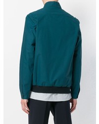 Мужской темно-бирюзовый бомбер от Stephan Schneider