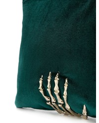 Темно-бирюзовый замшевый клатч от Mara & Mine