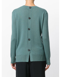 Женский темно-бирюзовый кашемировый свитер от Steffen Schraut