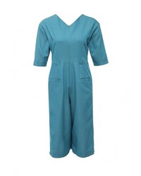 Темно-бирюзовый комбинезон