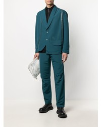 Мужской темно-бирюзовый пиджак от A-Cold-Wall*