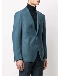 Мужской темно-бирюзовый пиджак от Eleventy