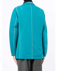 Мужской темно-бирюзовый пиджак от Kolor