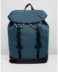 Мужской темно-бирюзовый рюкзак от ASOS DESIGN