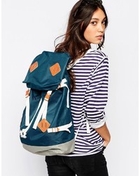 Женский темно-бирюзовый рюкзак от Pull&Bear