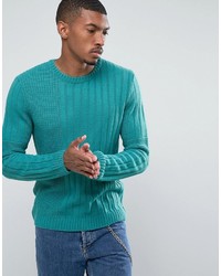 Мужской темно-бирюзовый свитер от Asos