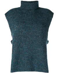 Женский темно-бирюзовый свитер от Etoile Isabel Marant
