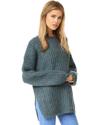 Женский темно-бирюзовый свитер от See by Chloe