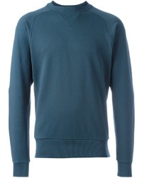 Мужской темно-бирюзовый свитер от Y-3