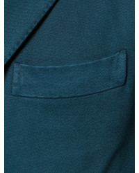 Мужской темно-бирюзовый хлопковый пиджак от Boglioli