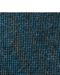 Мужской темно-бирюзовый шерстяной галстук от Gucci