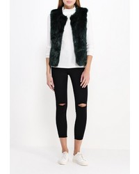 Женская темно-зеленая безрукавка от Topshop