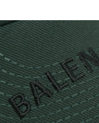 Мужская темно-зеленая бейсболка от Balenciaga