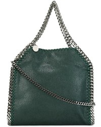 Темно-зеленая большая сумка от Stella McCartney