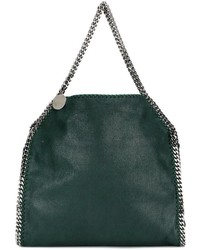 Темно-зеленая большая сумка от Stella McCartney