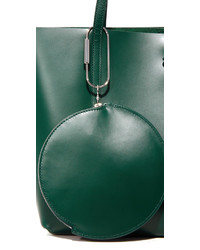 Темно-зеленая большая сумка от Kara