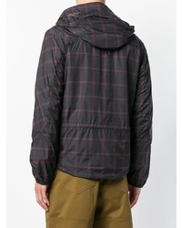 Мужская темно-зеленая ветровка с принтом от Qasimi