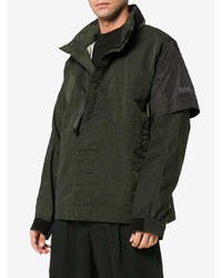 Мужская темно-зеленая ветровка от Nemen