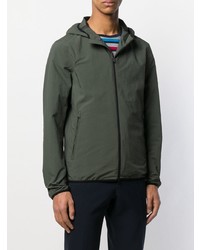 Мужская темно-зеленая ветровка от Herno