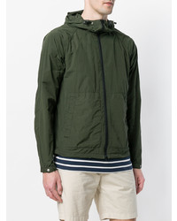 Мужская темно-зеленая ветровка от Aspesi