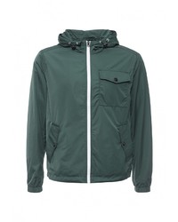 Мужская темно-зеленая ветровка от Time For Future