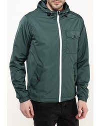 Мужская темно-зеленая ветровка от Time For Future