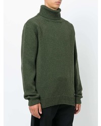 Мужская темно-зеленая водолазка от Stella McCartney