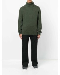 Мужская темно-зеленая водолазка от Stella McCartney