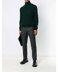 Мужская темно-зеленая водолазка от Etro