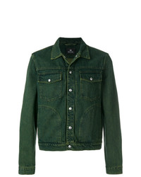 Мужская темно-зеленая джинсовая куртка от Ps By Paul Smith