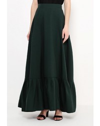 Темно-зеленая длинная юбка от Love &amp; Light