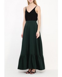 Темно-зеленая длинная юбка от Love &amp; Light